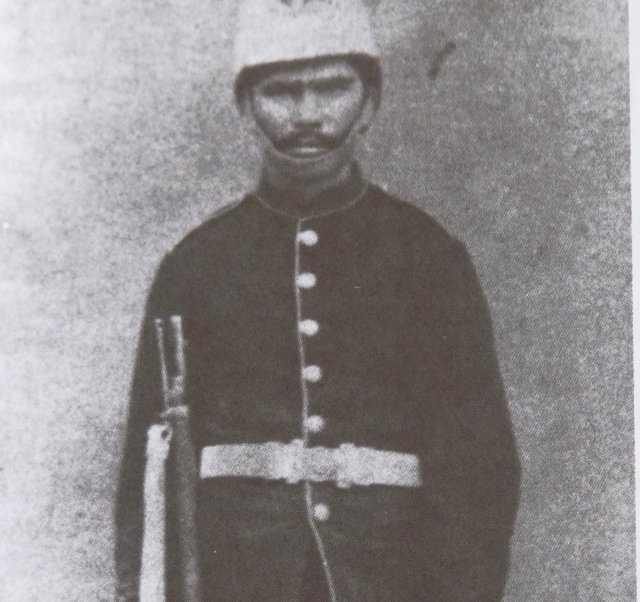 Jerome Locke, grandson of Maria Locke, Windsor Corps, 1889